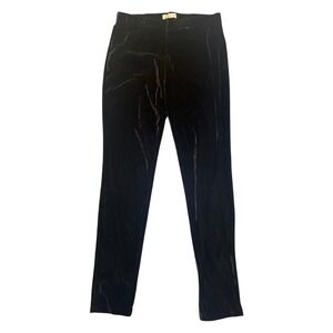 Hollister‎ Velvet Pants Women's Sz M Elastic Waist Stretch Comfort Whimsy Goth